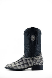 Lambeth Pirarucu Exotic Round Toe Cowboy Boot
