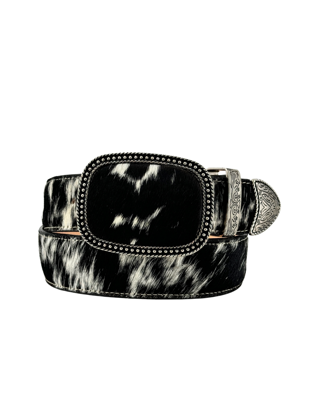 Cowhide Metal Buckle Belt