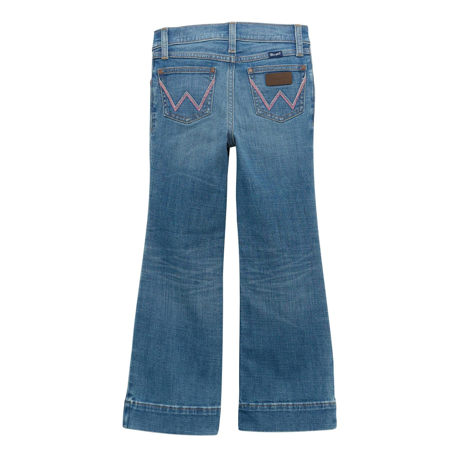 Wrangler Girl's Retro Trouser Jeans