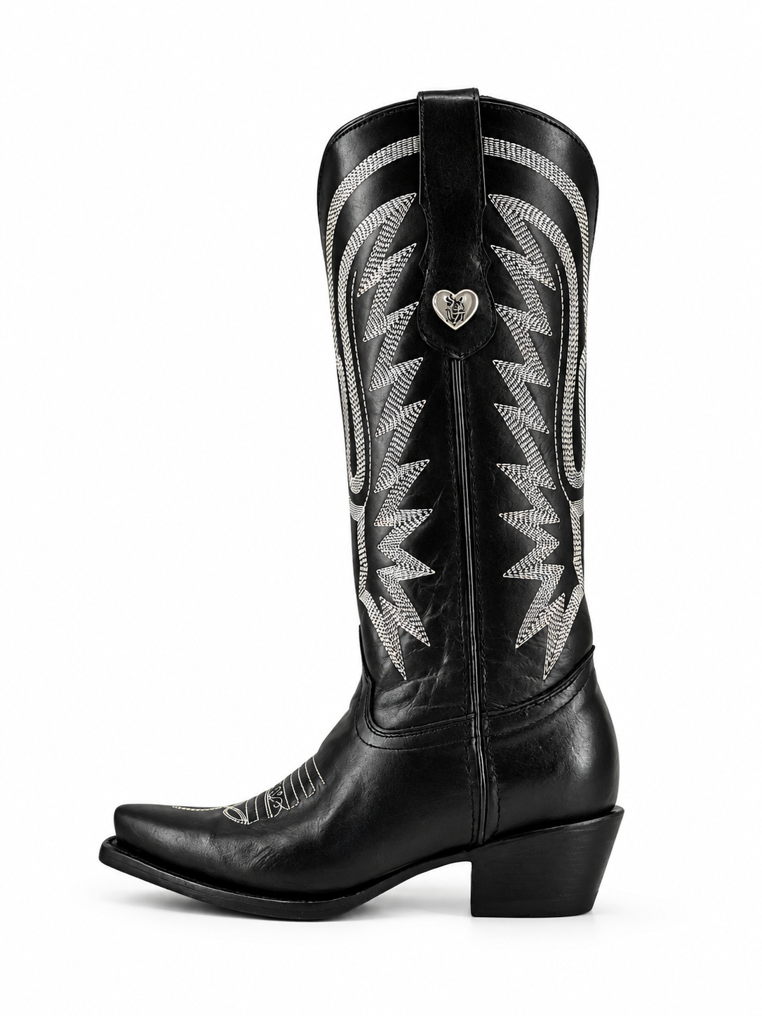 Clara Midi Snip Toe Cowgirl Boot