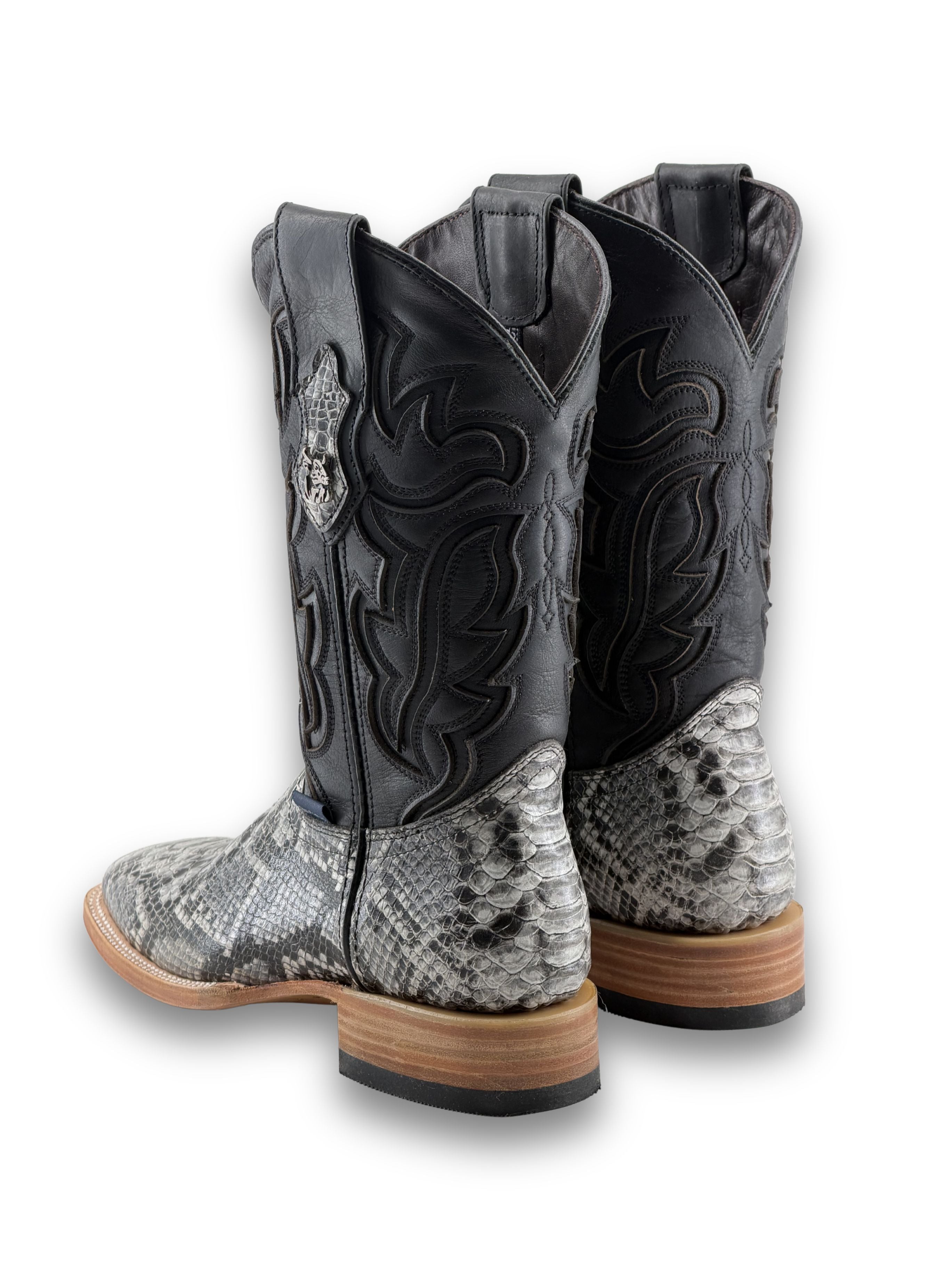 Bruce Python Square Toe Cowboy Boot