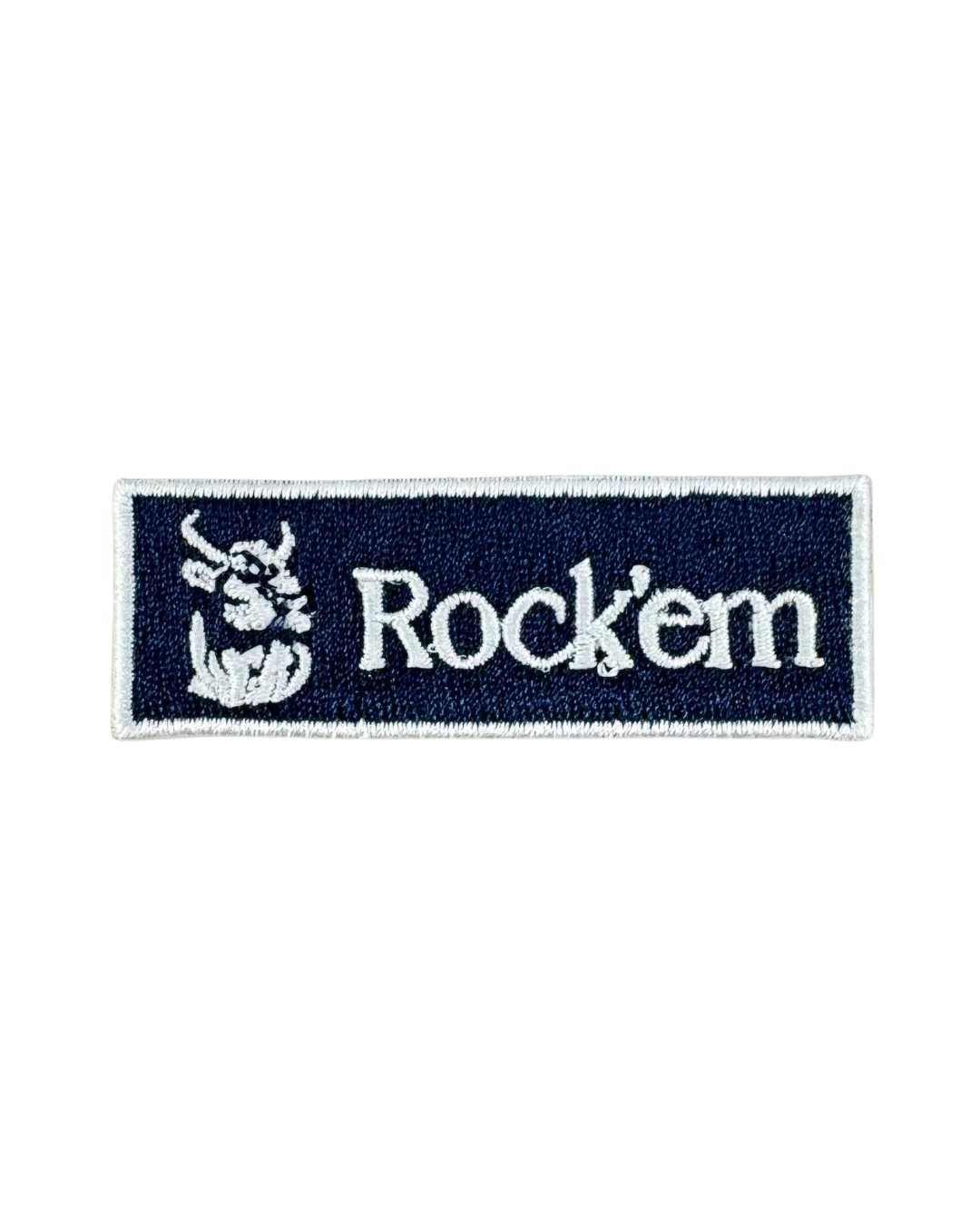 Rock'em Rectangle Hat Patch 2024