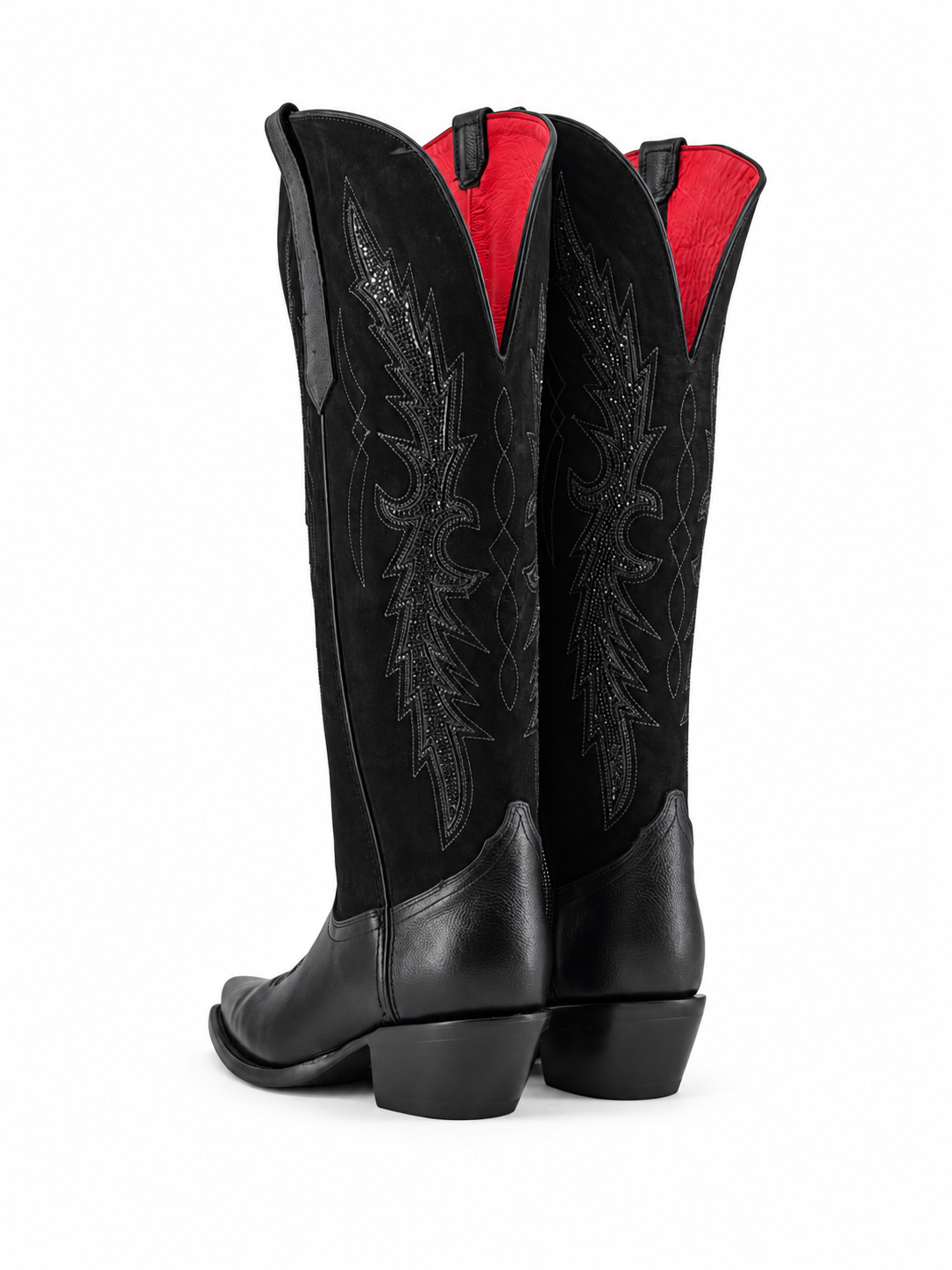 Marisol Tall Wide Calf Snip Toe Cowgirl Boot