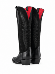 Marisol Tall Wide Calf Snip Toe Cowgirl Boot