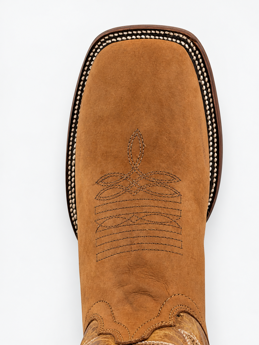 Ranch Industry Nobuck Idaho Square Toe Cowboy Boot