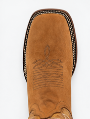 Ranch Industry Nobuck Idaho Square Toe Cowboy Boot
