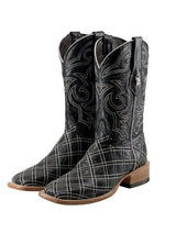 Dwayne Roca Patchwork Square Toe Cowboy Boot