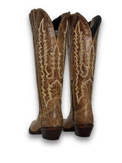Kaylee Tall Wide Calf Friendly Snip Toe Cowgirl Boot