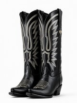 Clara Midi Snip Toe Cowgirl Boot
