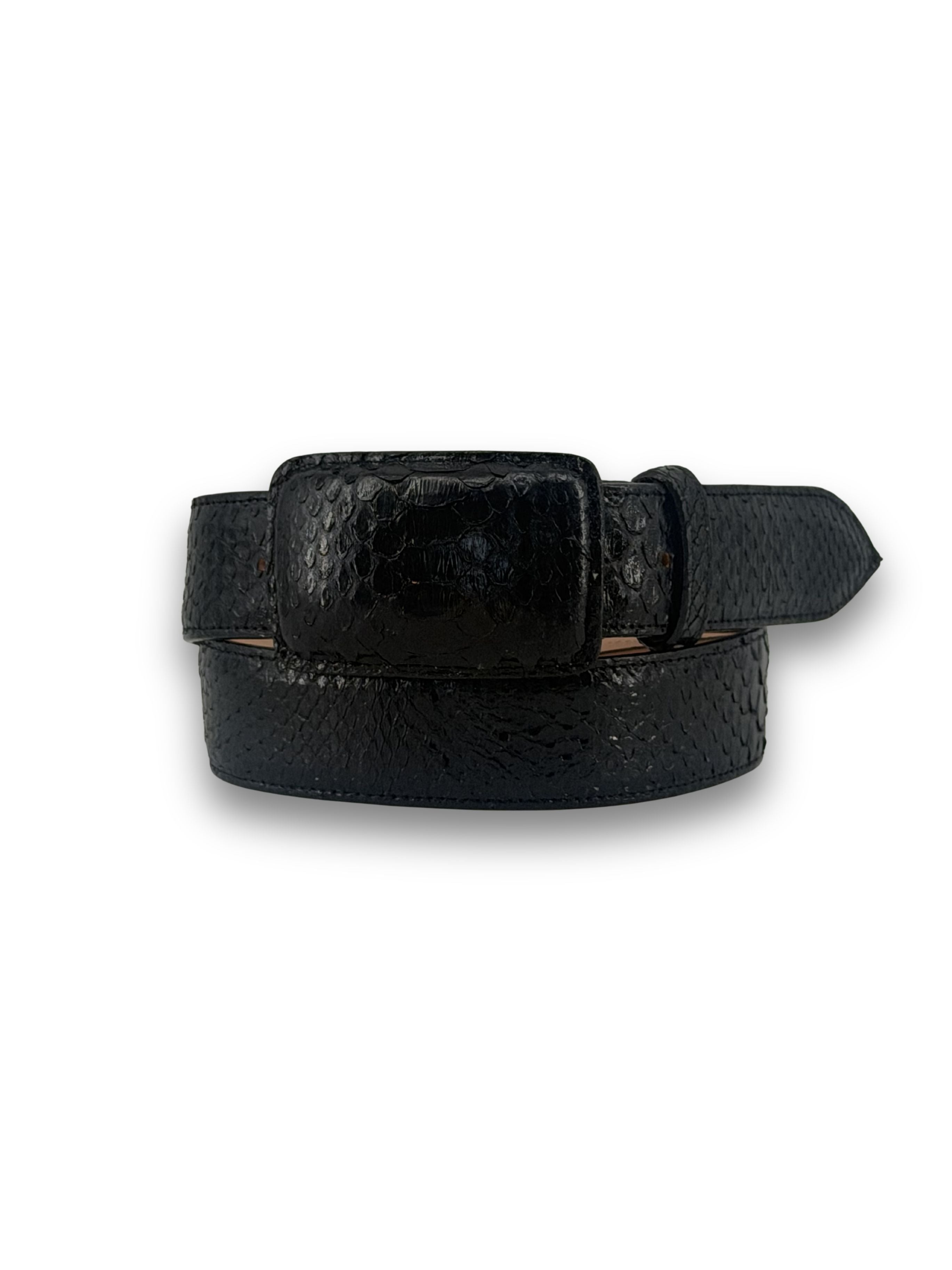 Tommy Exotic Python Cowboy Belt