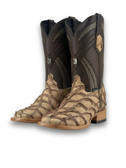 Monroe Pirarucu Square Toe Cowboy Boot