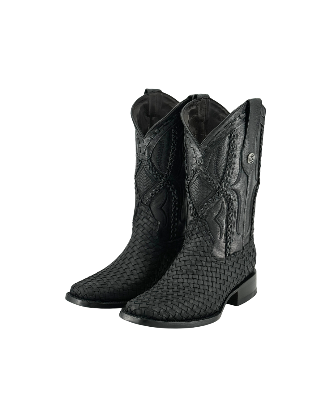 Woven Rodeo Cowboy Boot