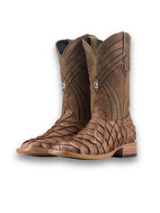 Monroe Pirarucu Square Toe Cowboy Boot