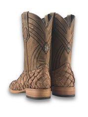 Monroe Pirarucu Square Toe Cowboy Boot