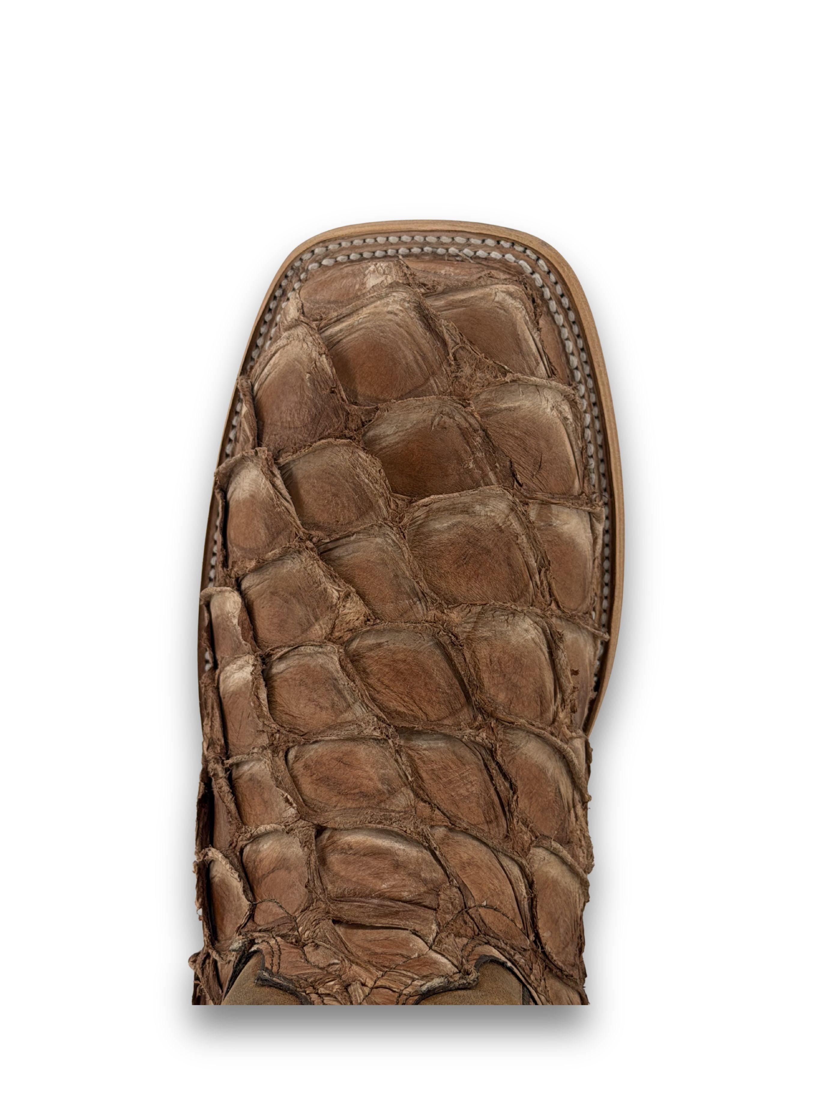 Monroe Pirarucu Square Toe Cowboy Boot