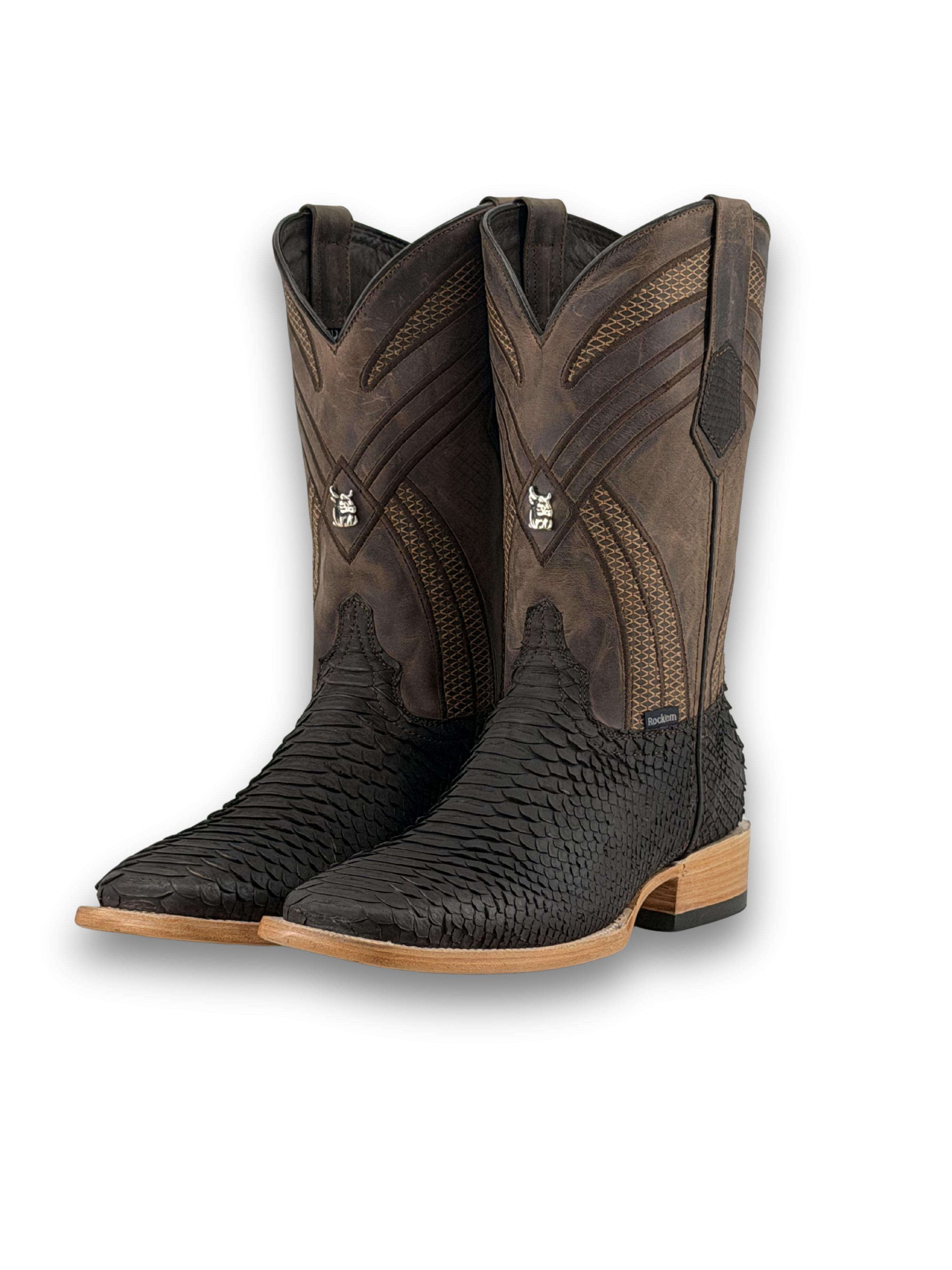 Monroe Python Square Toe Cowboy Boot