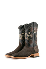 Men's Cowhide Square Toe Cowboy Boot Size 7 Box JM2 FINAL SALE