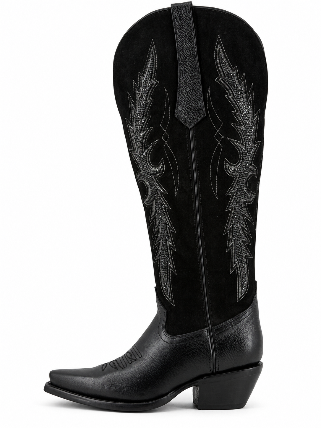 Marisol Tall Wide Calf Snip Toe Cowgirl Boot