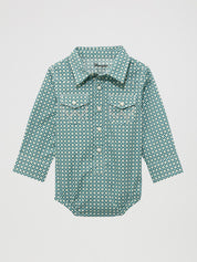 Wrangler Baby Boy Long Sleeve Western Snap Body Suit