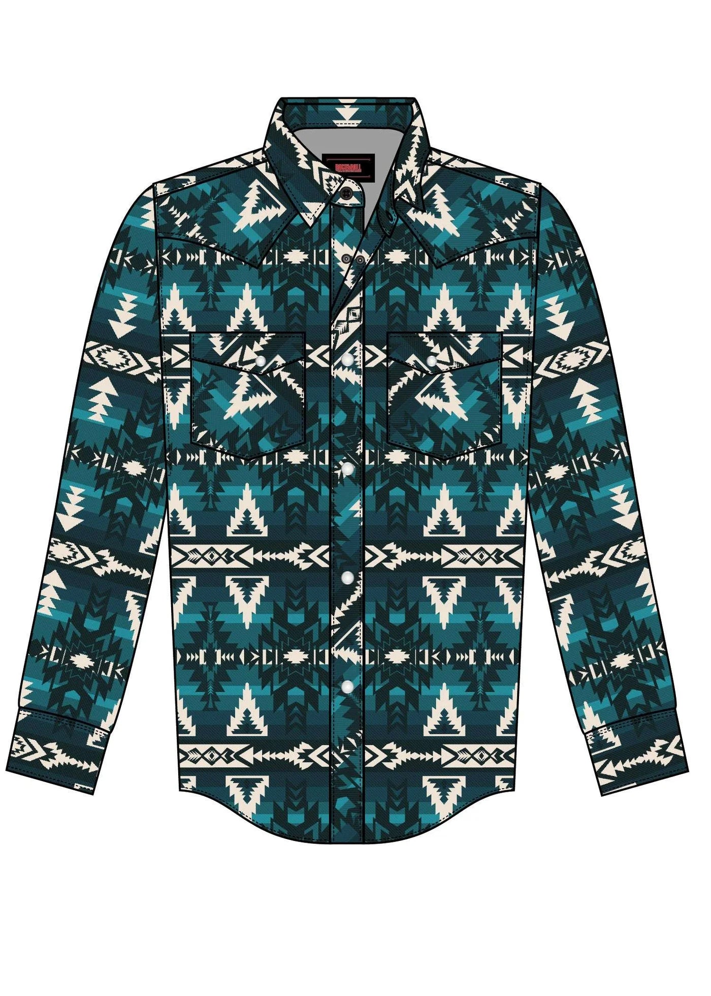 Rock & Roll Dylan Kids Long Sleeve Snap Shirt