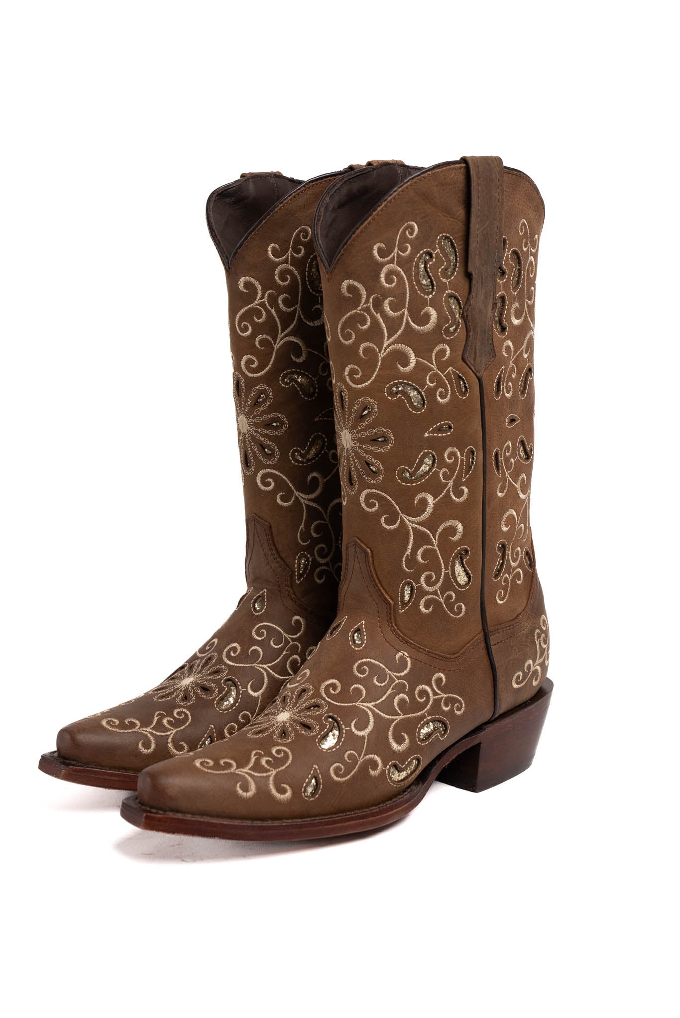 Alexandria Snip Toe Cowgirl Boot