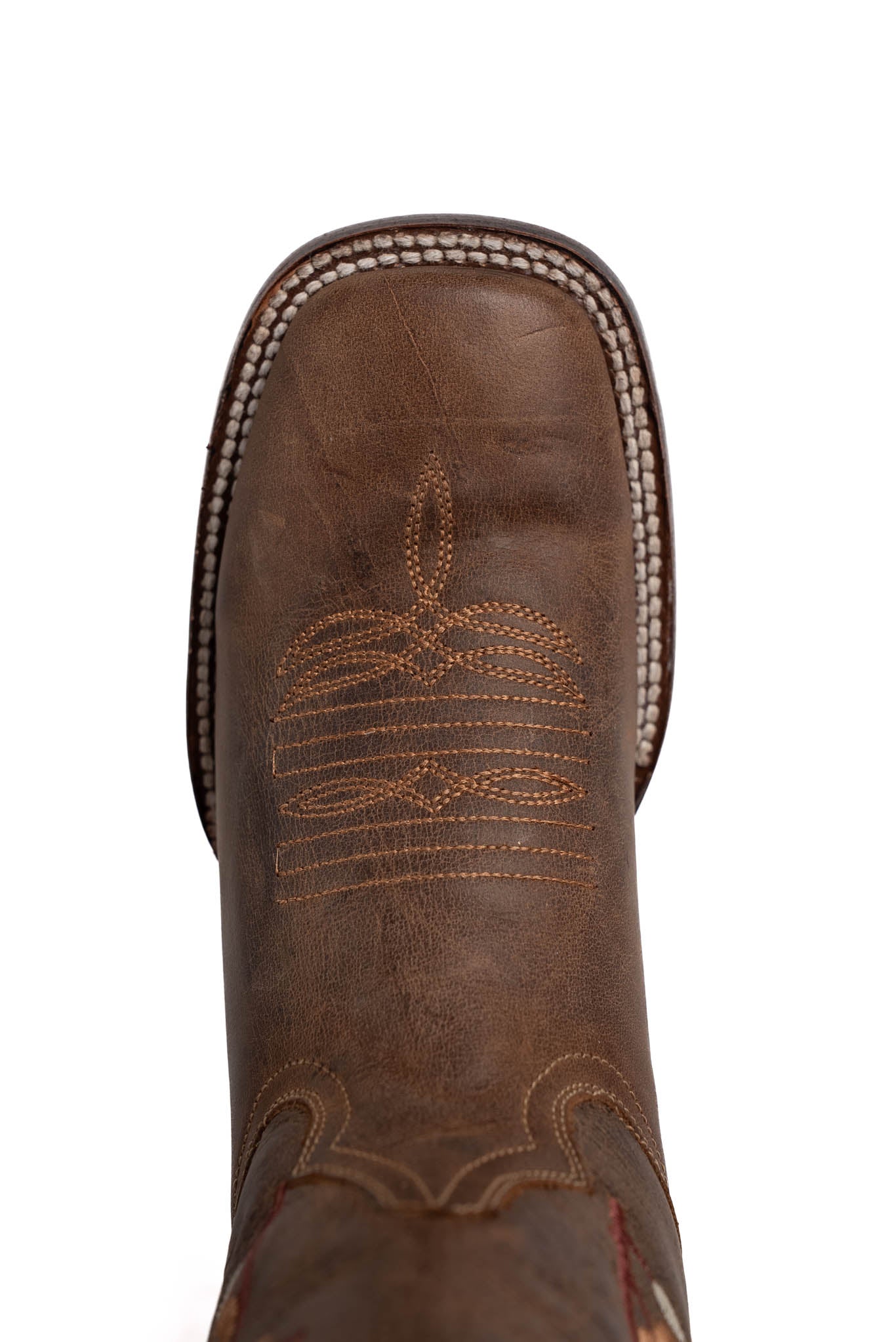 Flores Gasca Capuchino Square Toe Cowgirl Boot