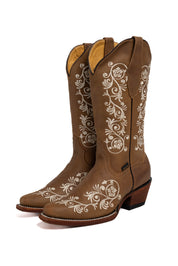 Verano Snip Toe Cowgirl Boot