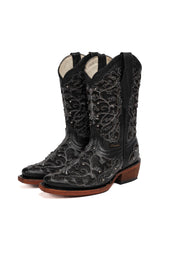 Little Flora Retro Cowgirl Boot