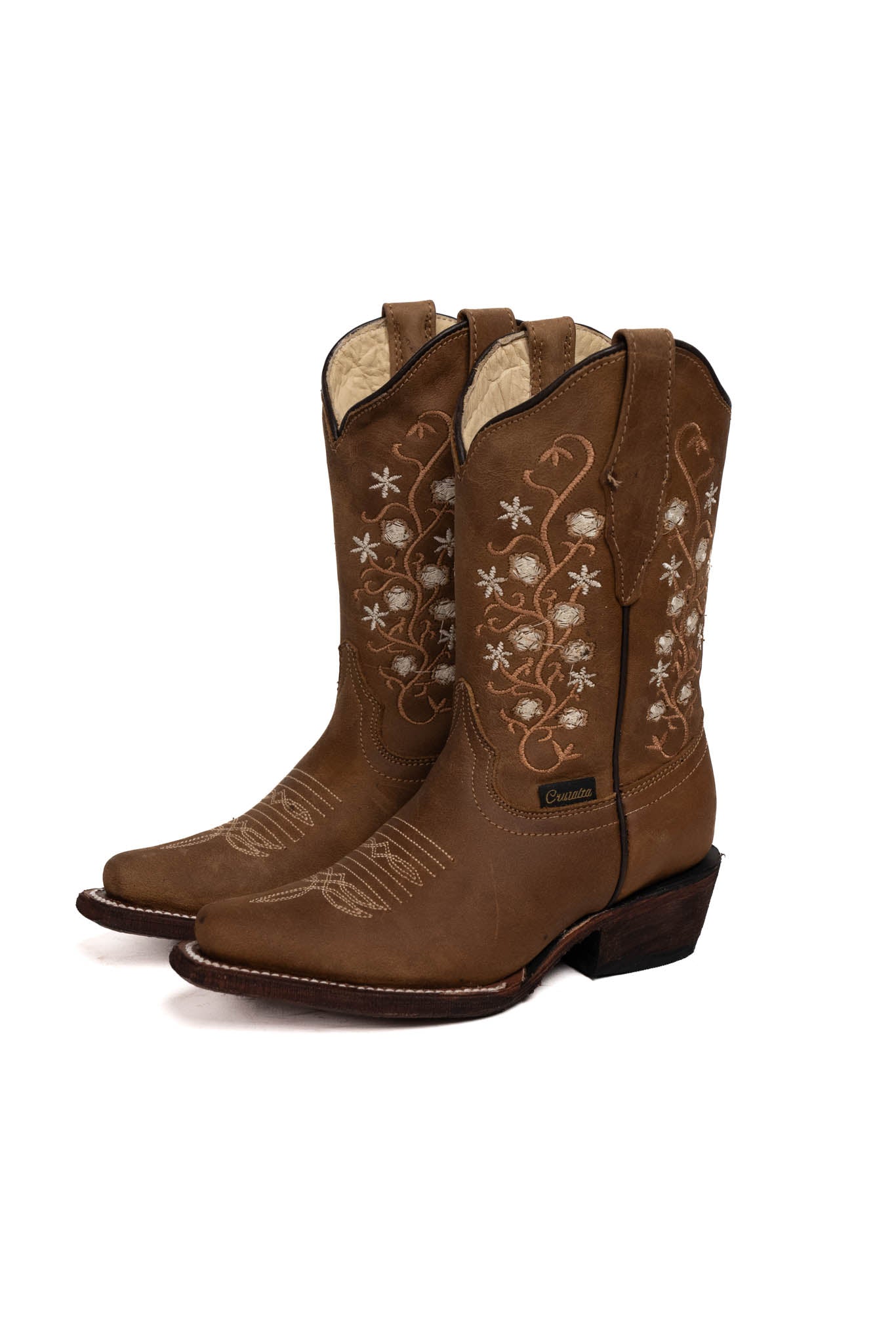 Little Flor De Estrella Retro Cowgirl Boot