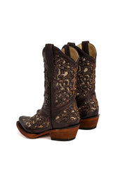 Little Flora Retro Cowgirl Boot