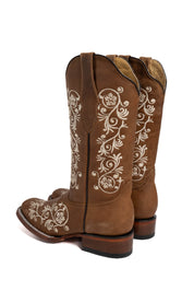 Verano Crazy Tabaco 250 Frontier Cowgirl Boot