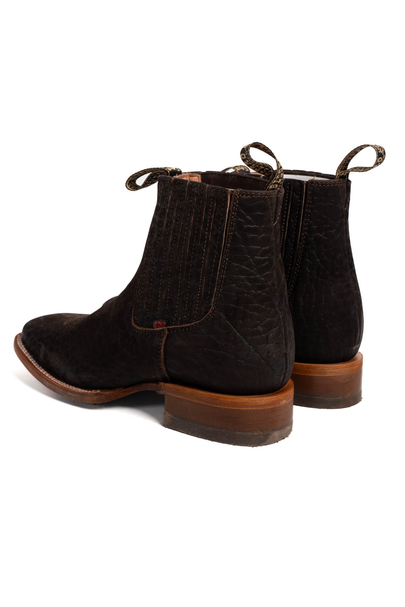 Bessero Cuero Cuello deToro Square Toe Men's Botin