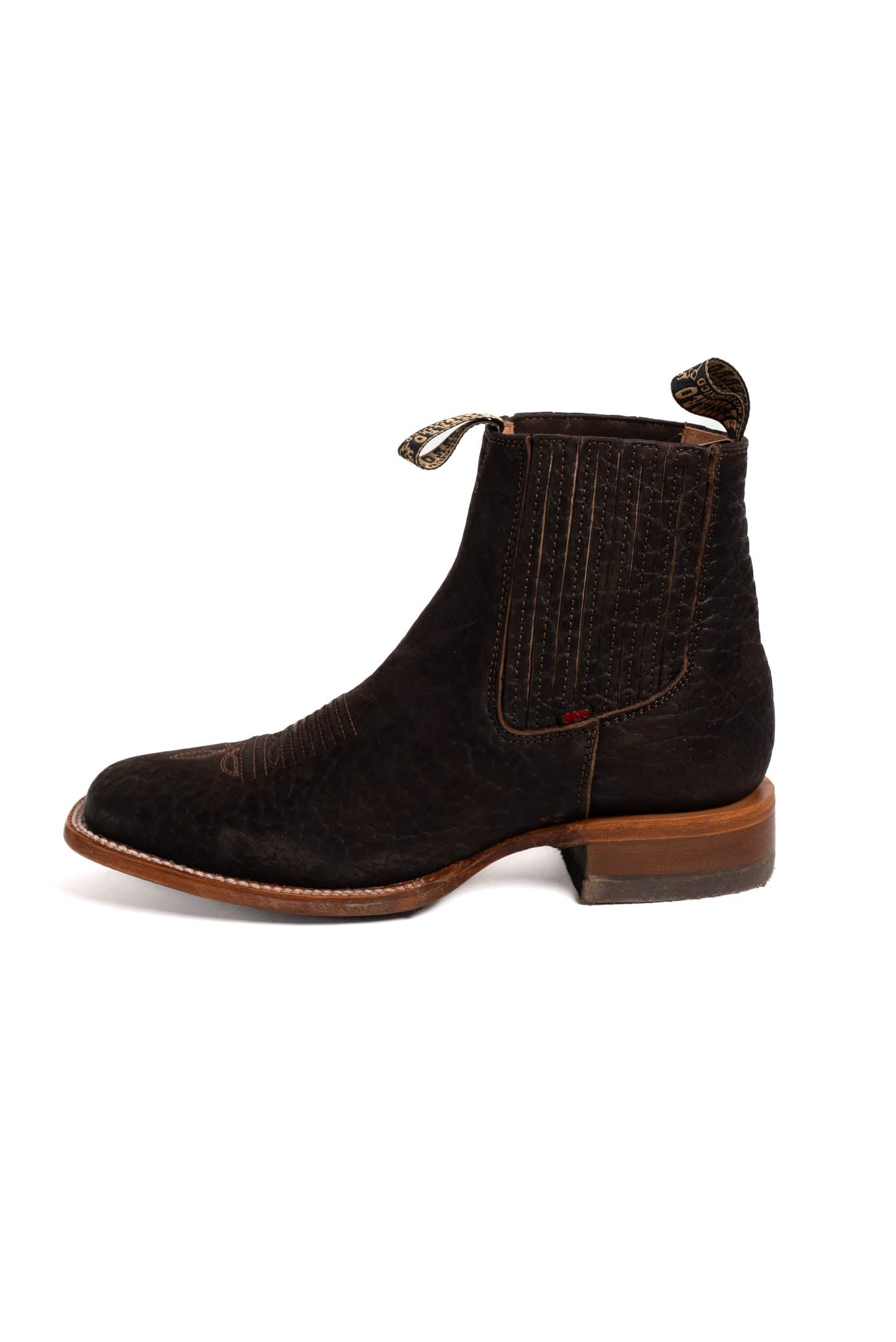 Bessero Cuero Cuello deToro Square Toe Men's Botin