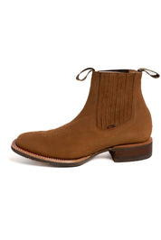 Men's Botin Bessero Hule Nobuck Square Toe