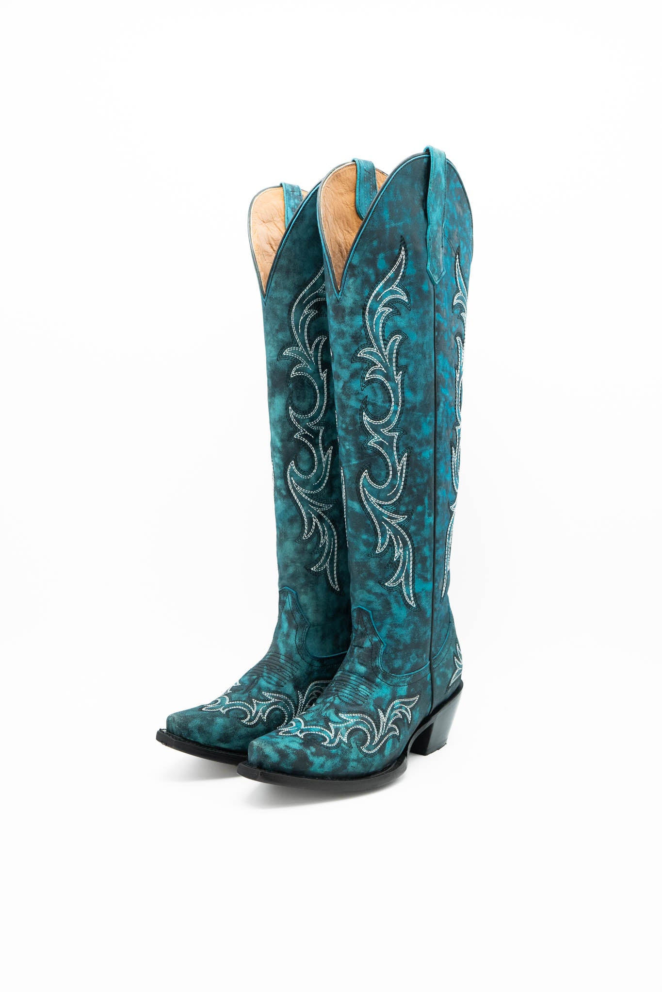 Jenny Tall Snip Toe Cowgirl Boot