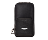 Cuadra DU381 Men Black Stingray Stitching Bag