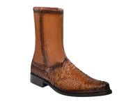 Cuadra FC819 MN Honey Malayo Python R Z zipper Round Toe