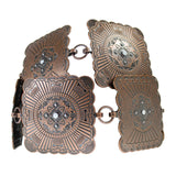Angel Ranch Square Concho Chain Cowgirl Belt