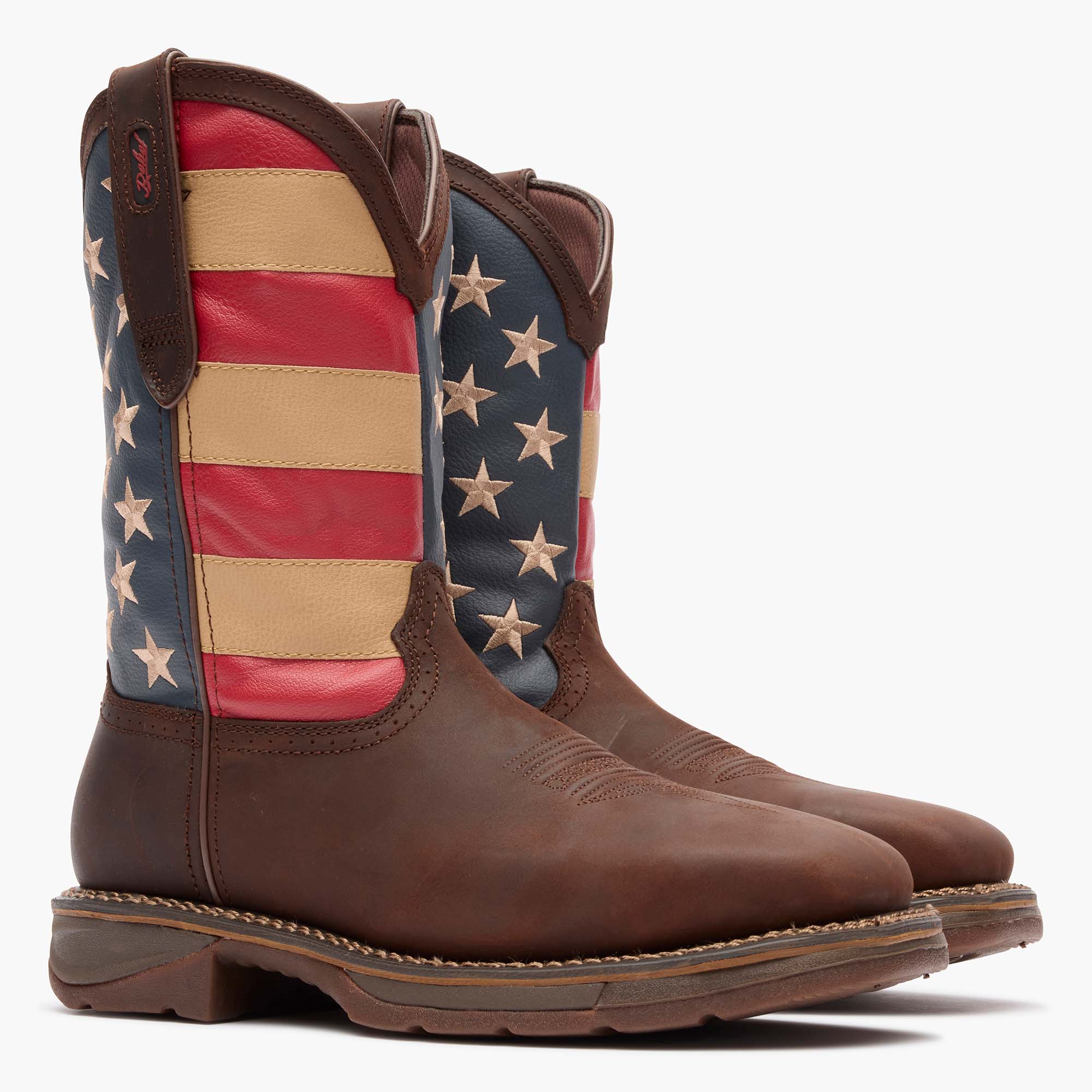 Durango DB020 Workin' Rebel Patriotic Steel Toe Work Boot