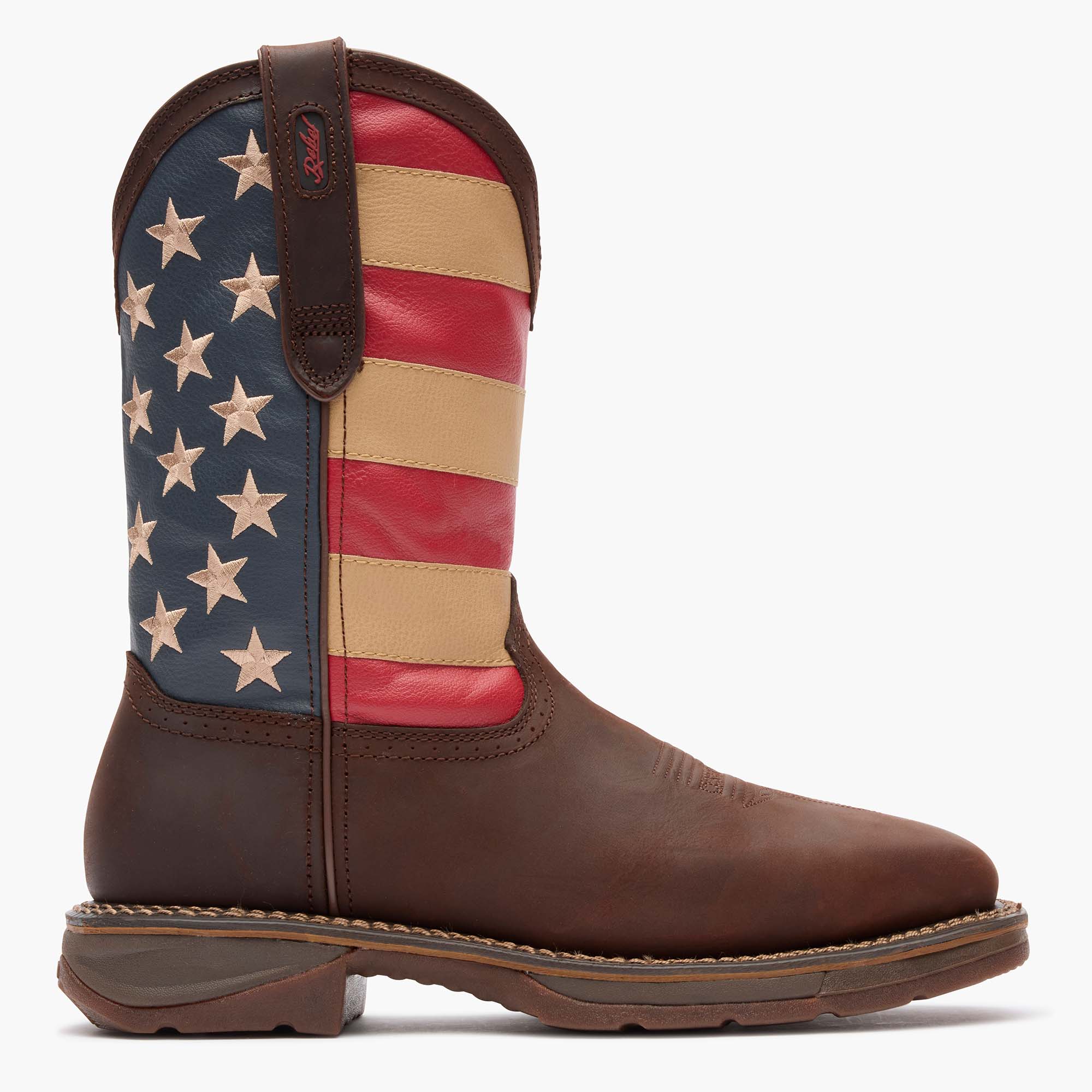 Durango DB020 Workin' Rebel Patriotic Steel Toe Work Boot