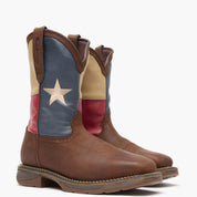 Durango DB021 Workin' Rebel Texas Flag Steel Toe Work Boot