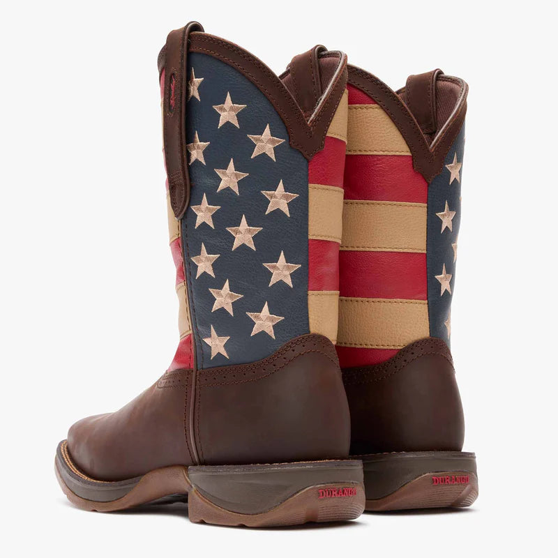 Durango DB5554 Rebel Patriotic Pull On Western Flag Boot