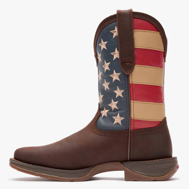 Durango DB5554 Rebel Patriotic Pull On Western Flag Boot