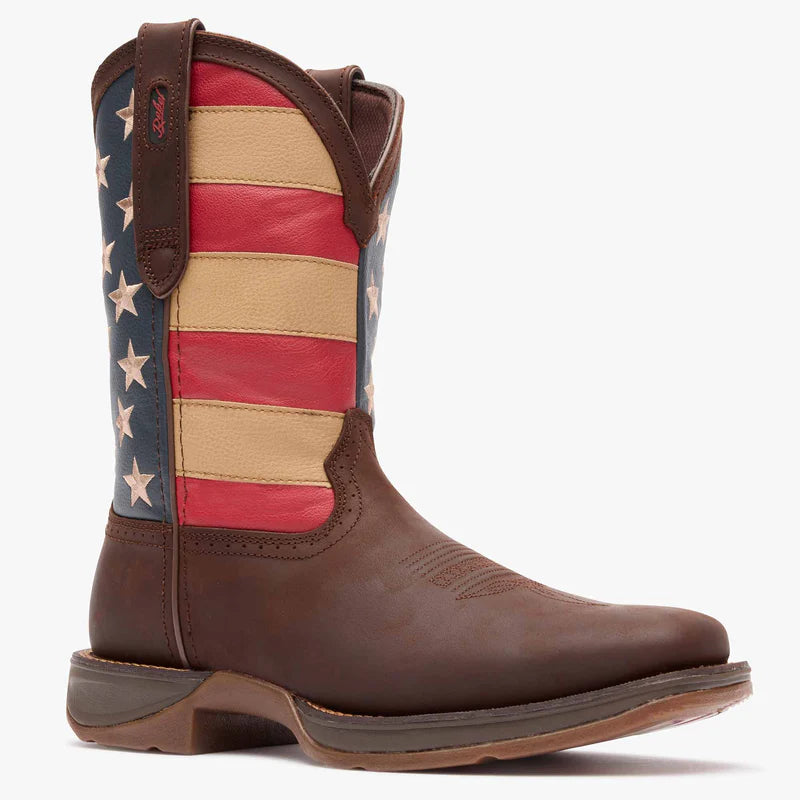Durango DB5554 Rebel Patriotic Pull On Western Flag Boot