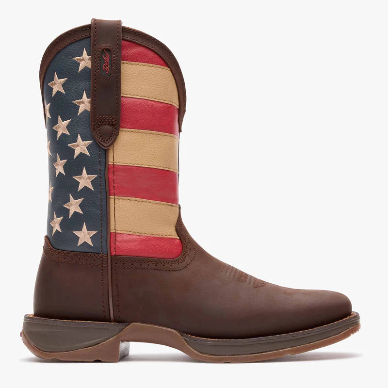 Durango DB5554 Rebel Patriotic Pull On Western Flag Boot