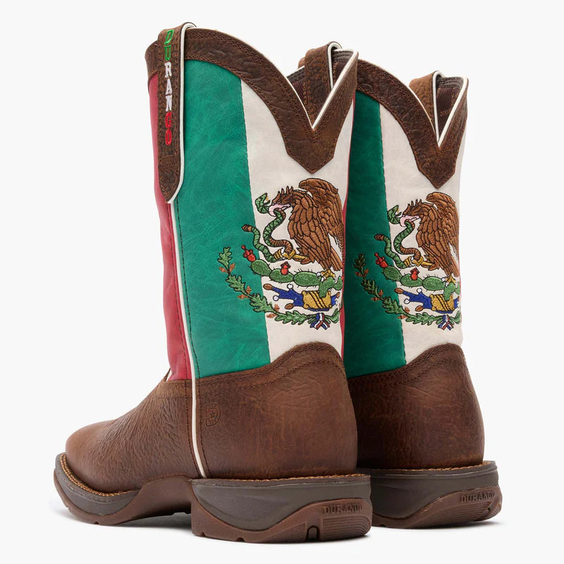 Durango DDB0430 Rebel Mexico Flag Western Boot