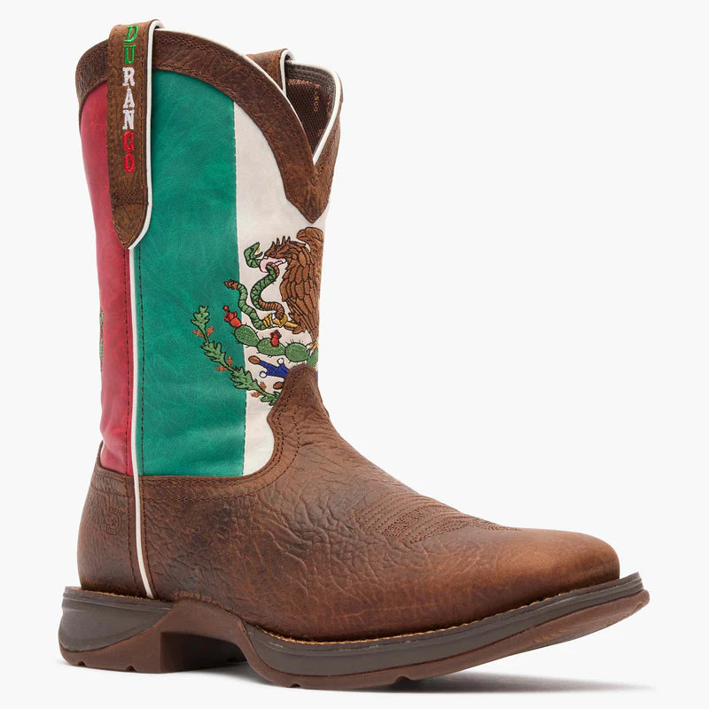 Durango DDB0430 Rebel Mexico Flag Western Boot
