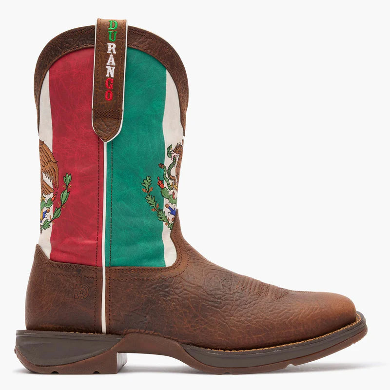 Durango DDB0430 Rebel Mexico Flag Western Boot