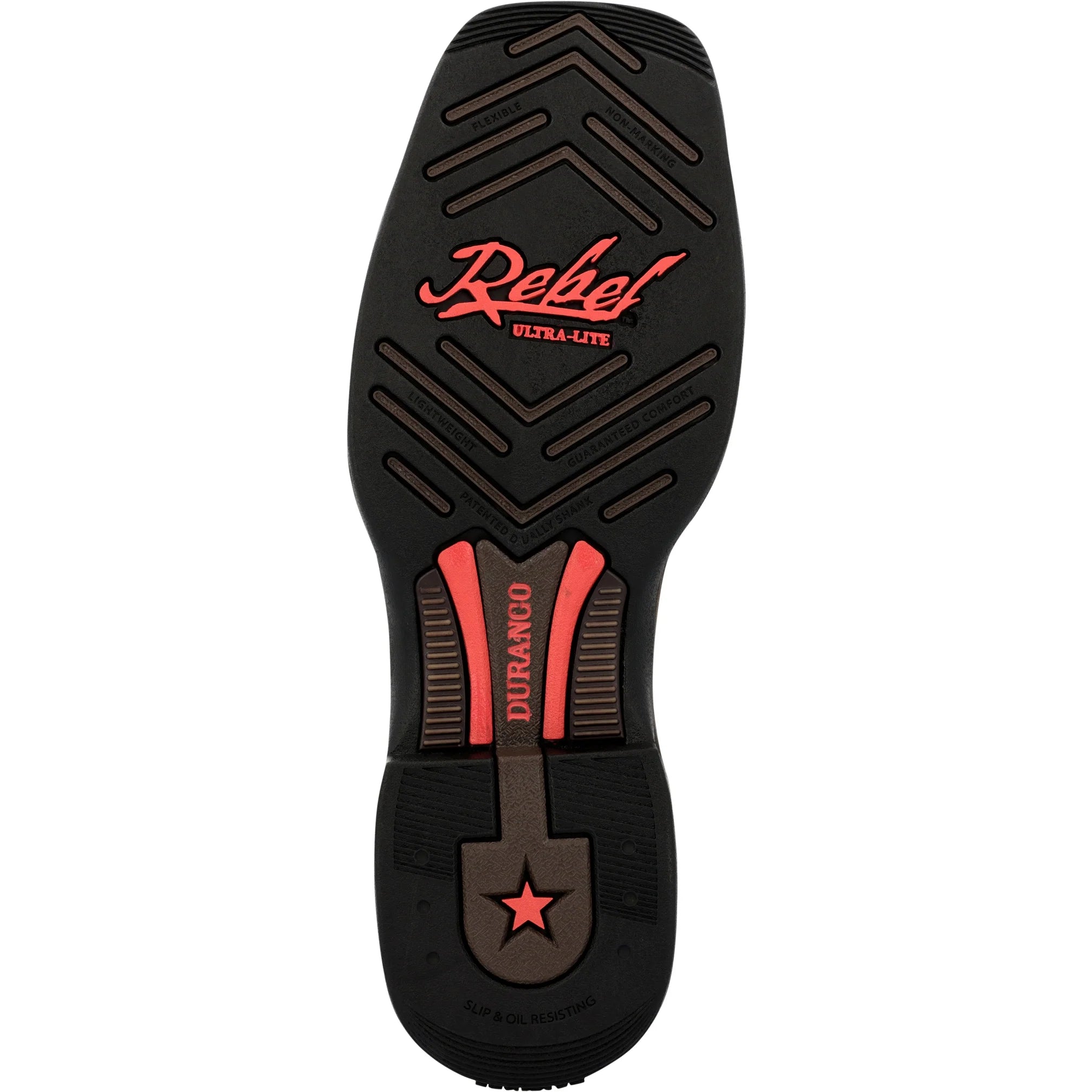 Durango DDB0519 Rebel American Graphic Ultra Lite Brown Western Boot