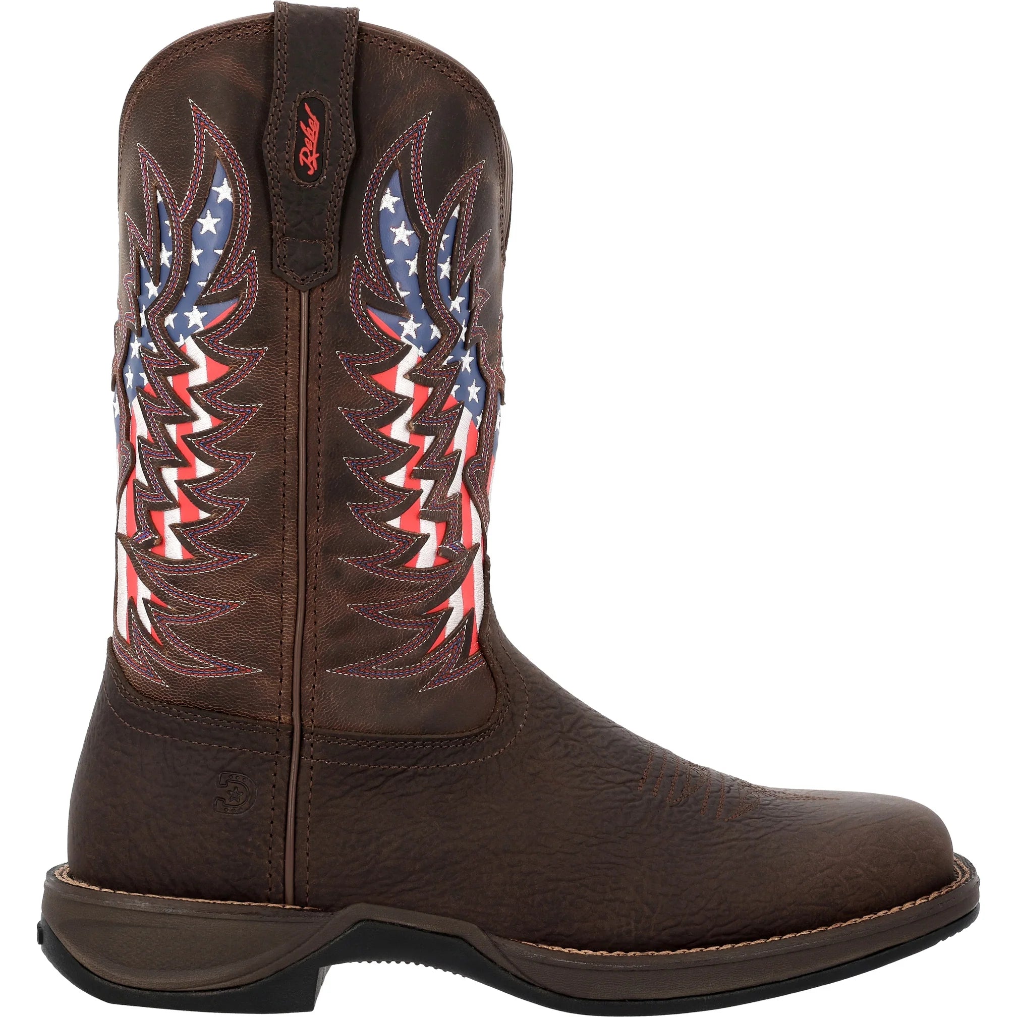 Durango DDB0519 Rebel American Graphic Ultra Lite Brown Western Boot
